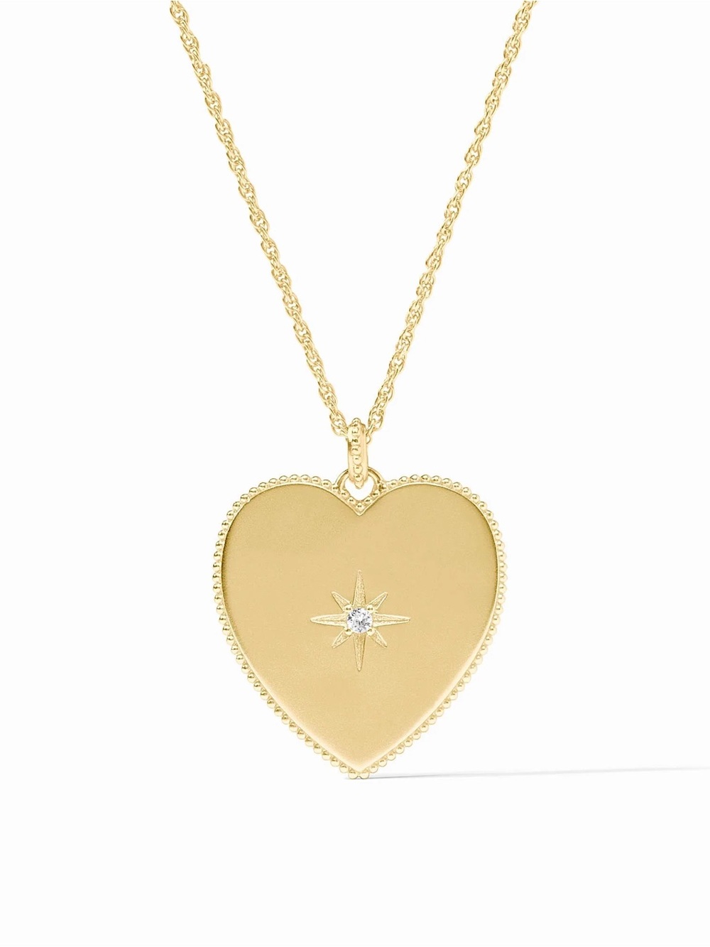 NWOT Julie Vos Heart Necklace